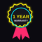 1 Year Warranty